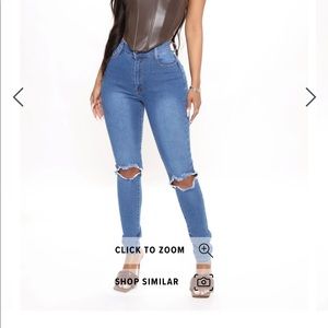 Fashion Nova size 1x brand new jeans